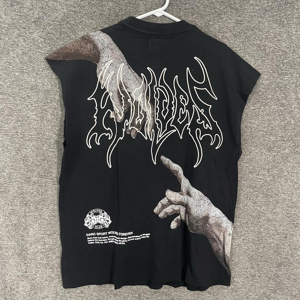 Darc Sport Shirt Mens Large Black Wolves Creator V2 Muscle Sleeveless Tee 1/500